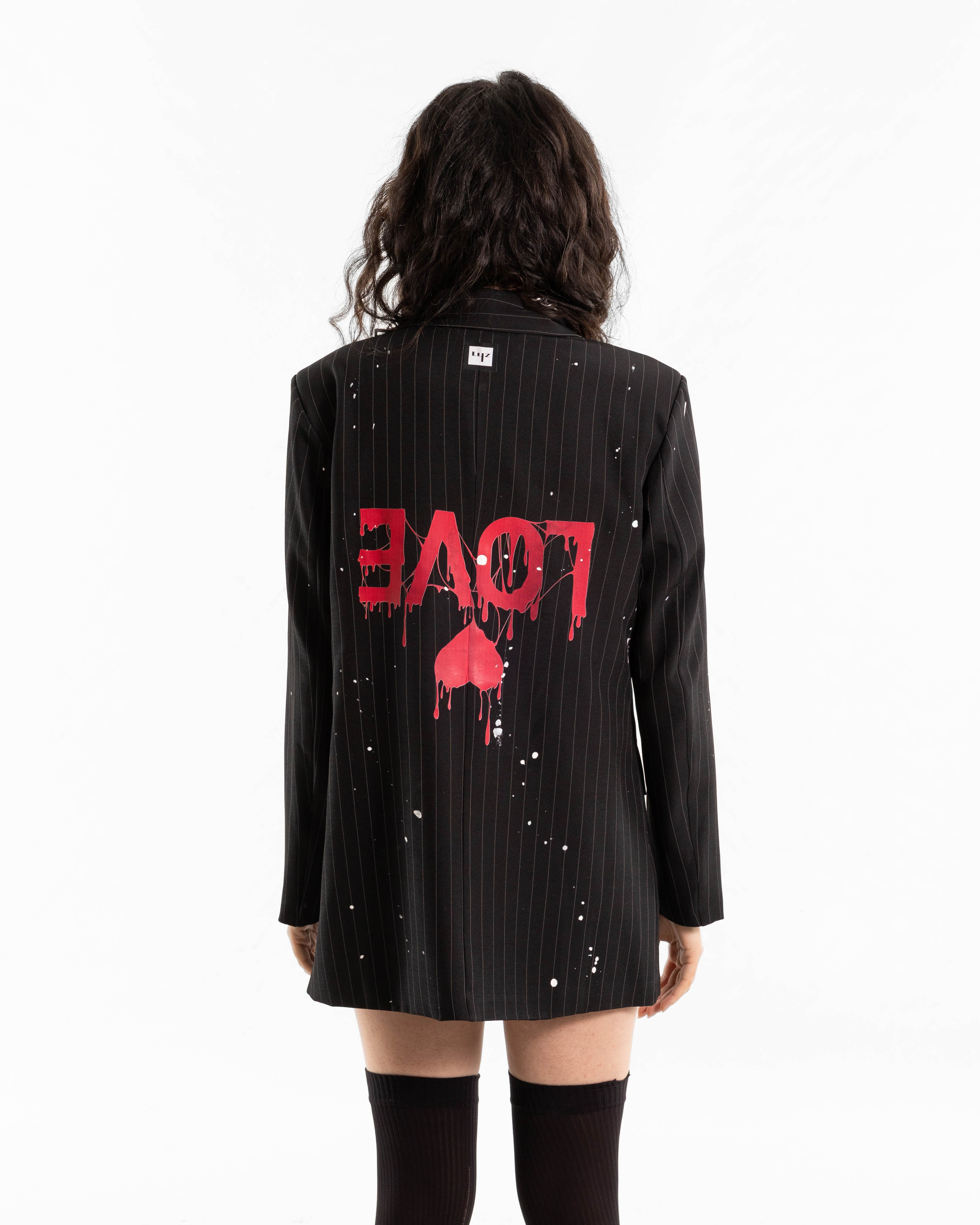 BLACK BLAZER "LOVE"