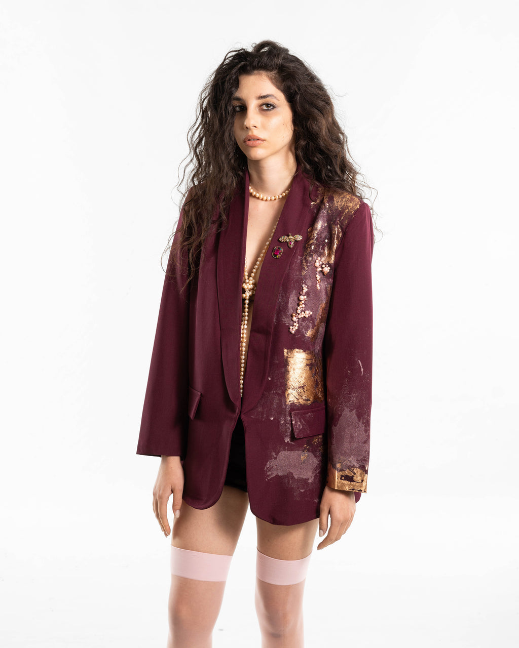 BLAZER BORDEAUX "THE WILD ONE"