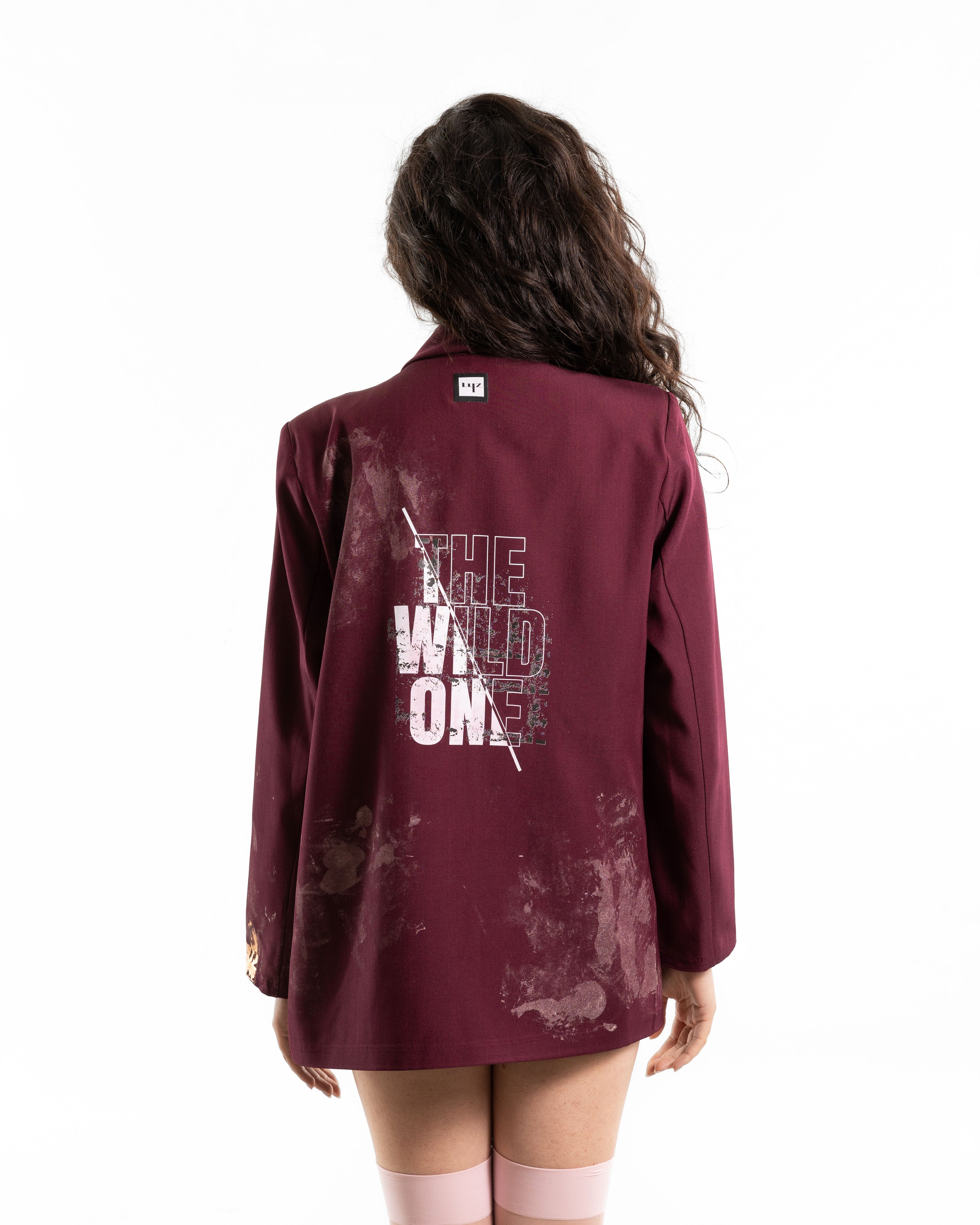 BLAZER BORDEAUX "THE WILD ONE"