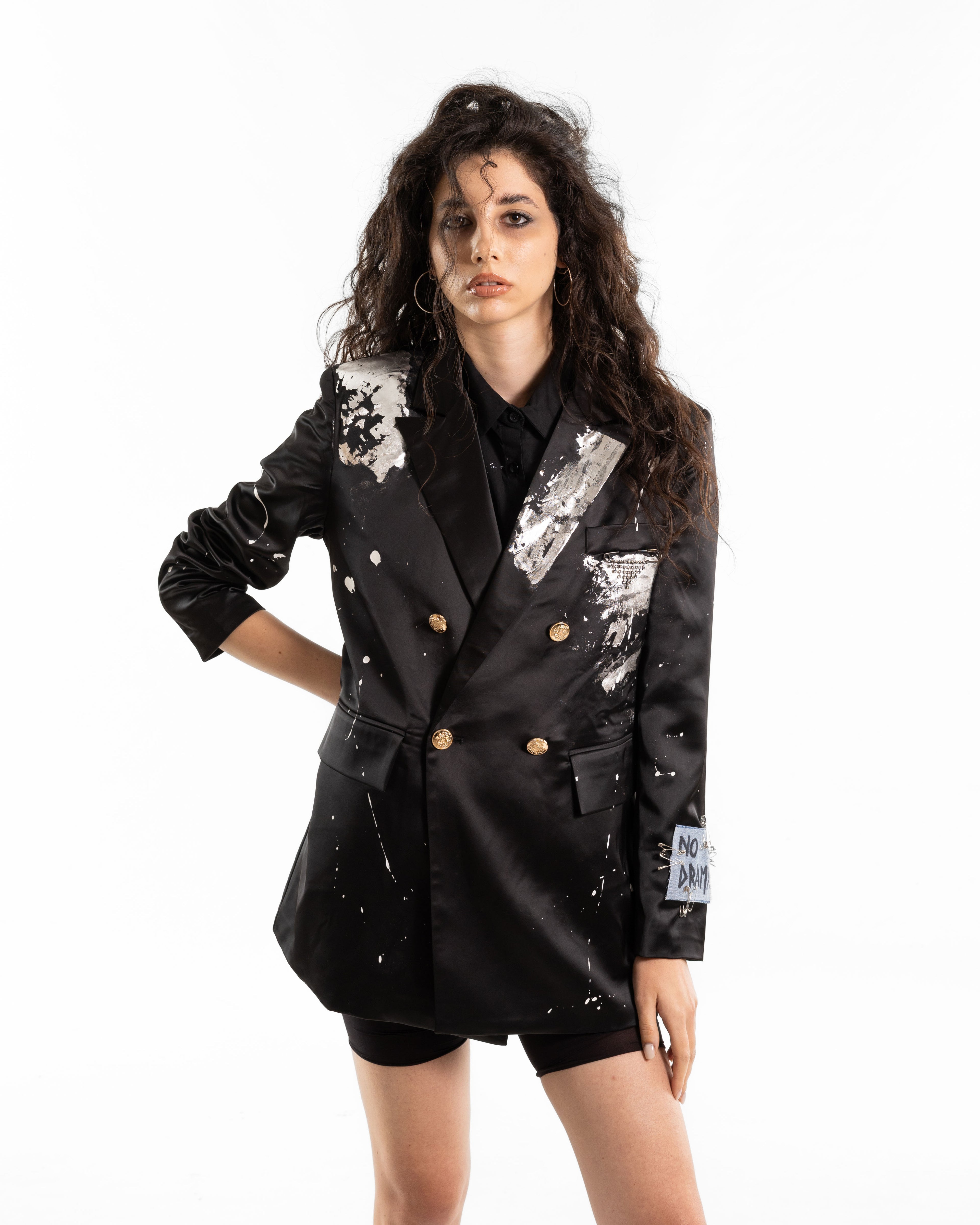 BLACK BLAZER "ESSENTIAL"