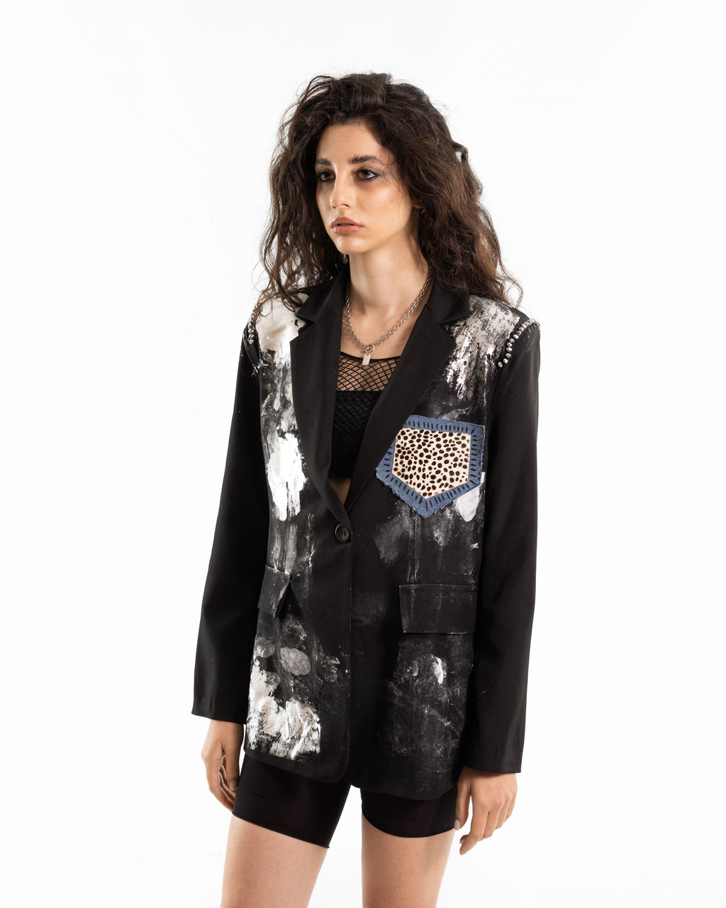BLACK BLAZER "WILD"