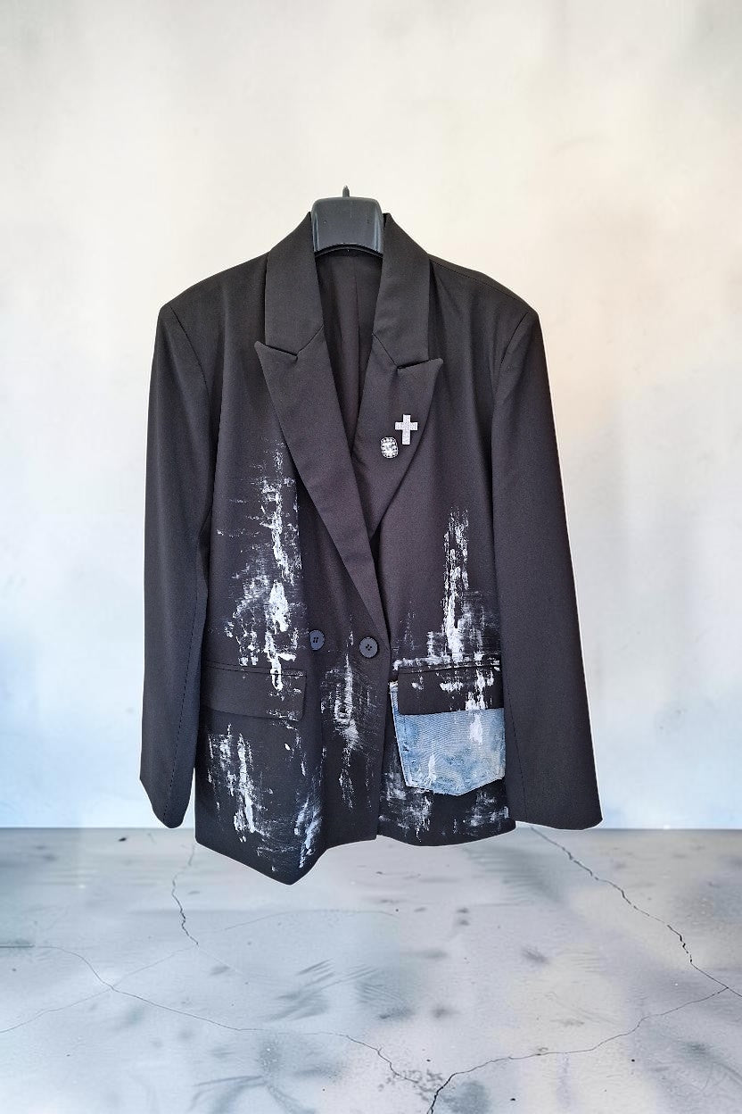 BLAZER SKULL STRASS